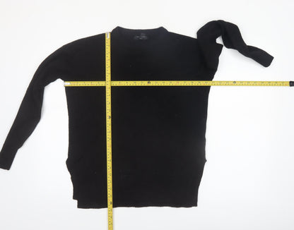 New Look Women’s Black Tall Size S Crew Neck Pullover Jumper