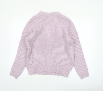 Primark Women’s Purple Chunky Knit Cardigan XS