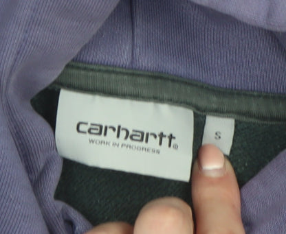 Carhartt Men's Multicoloured Logo Pullover Hoodie Size S