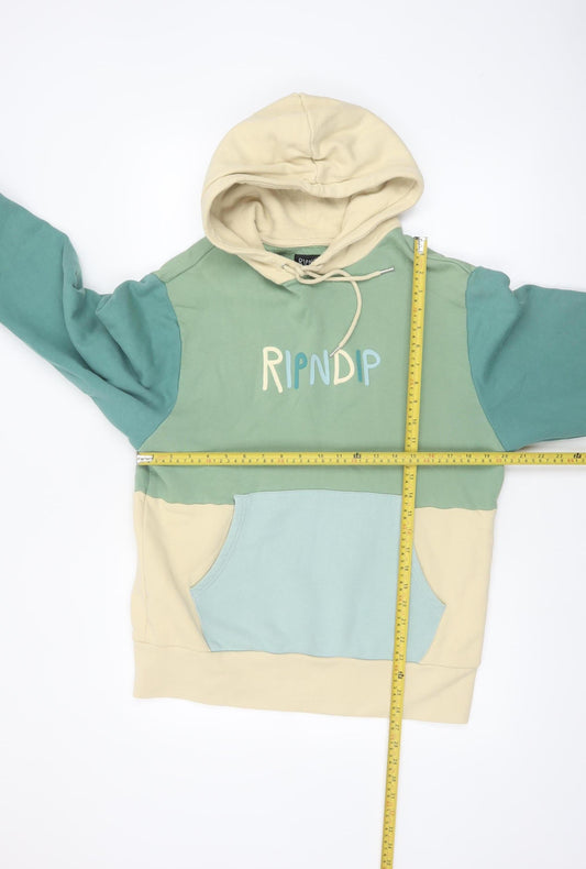 Ripndip Men's Multicoloured Pullover Hoodie Size S Cotton