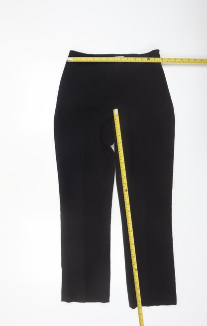 Debenhams Petite Collection Black Slim Fit Dress Pants Womens UK 8