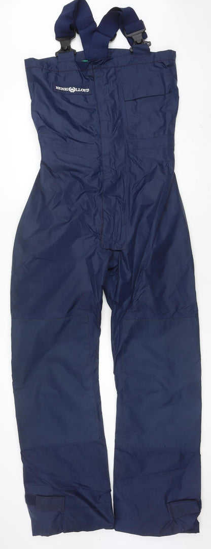 Henri Lloyd Men's Blue Waterproof Insulated Snow Pants XS