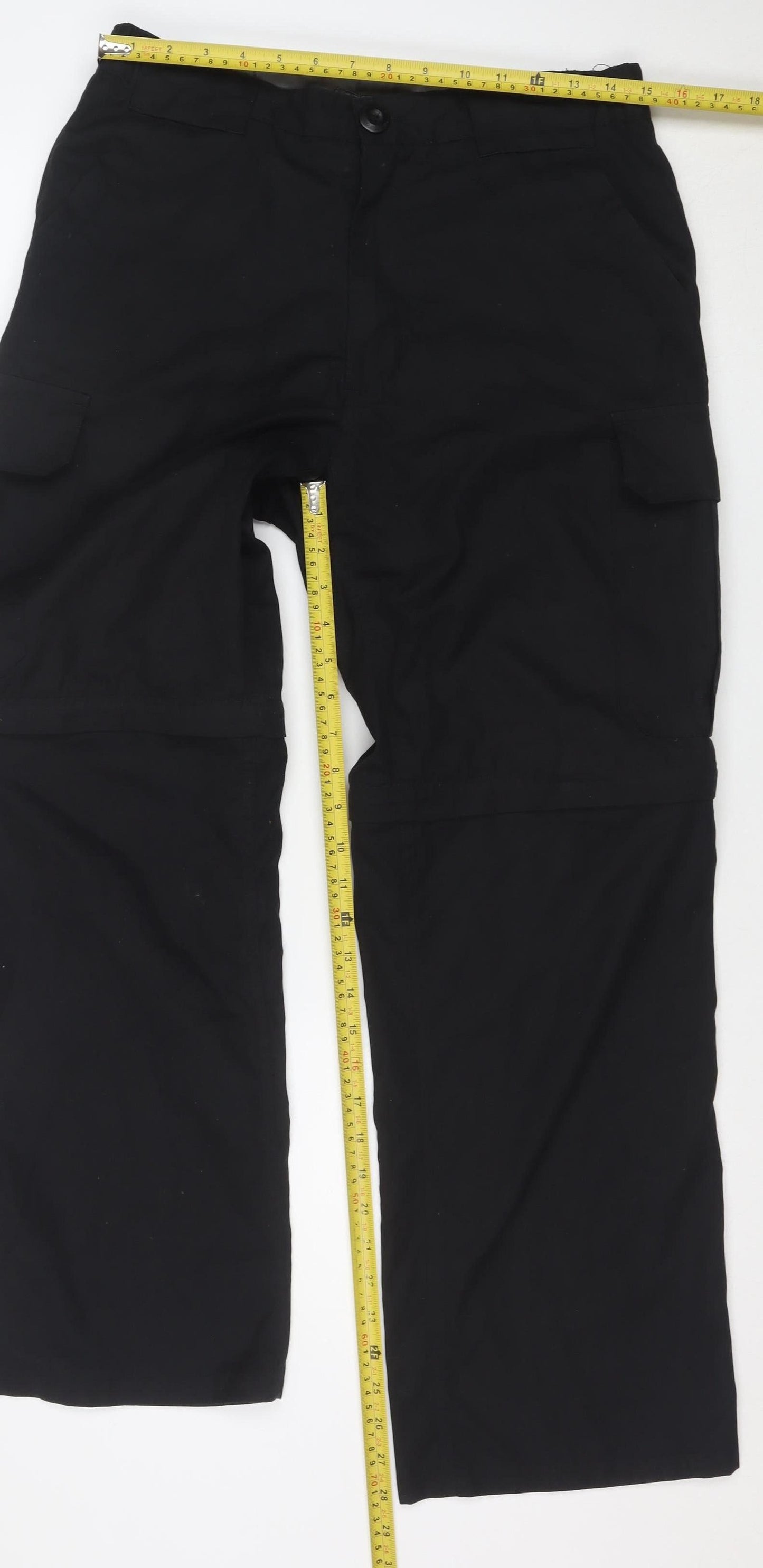 TOG 24 Men's Black Walking Trousers Size M Lightweight Outdoor