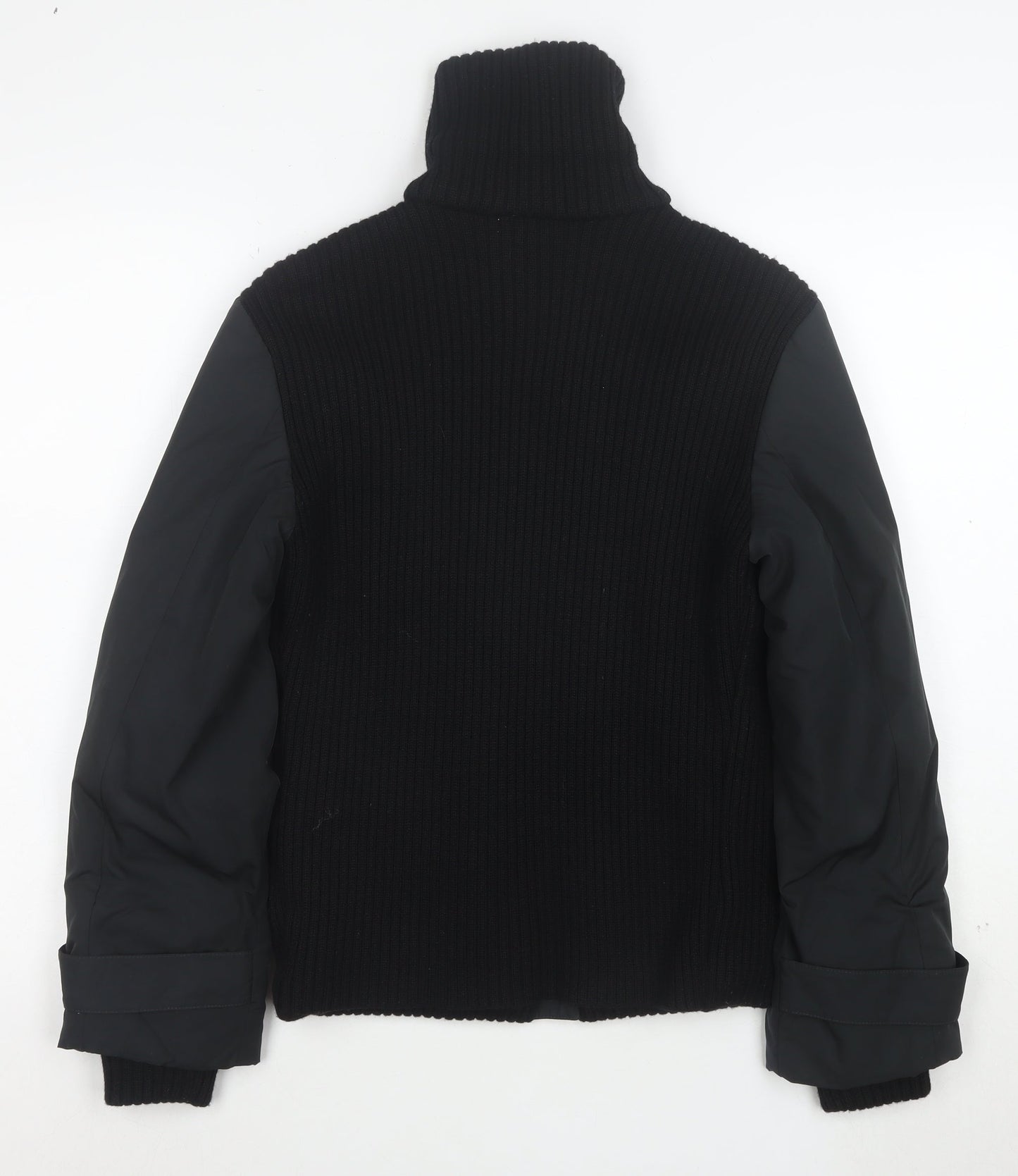 Escorpion Women's Black Wool Blend Bomber Jacket Size S