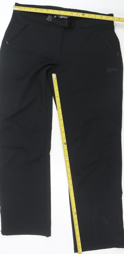 Hi Gear Women's Black Size 14 Softshell Walking Trousers
