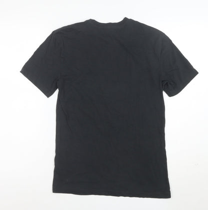 H&M Divided Disney Fantasia Black Mickey Mouse Men's XS T-Shirt