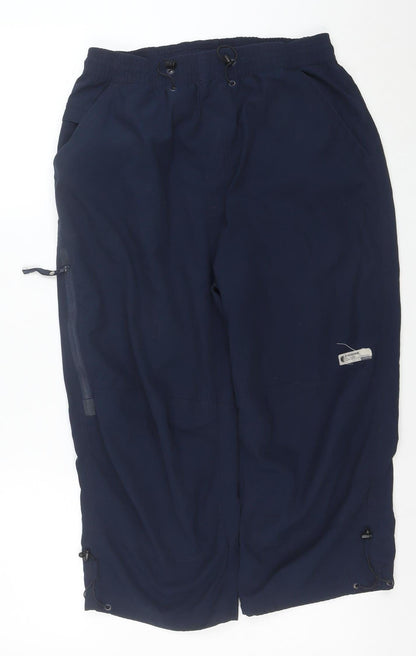 Kickers Men's Blue Walking Trousers M Lightweight Quick Dry Outdoor Pants
