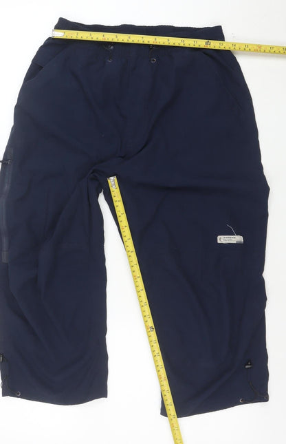 Kickers Men's Blue Walking Trousers M Lightweight Quick Dry Outdoor Pants