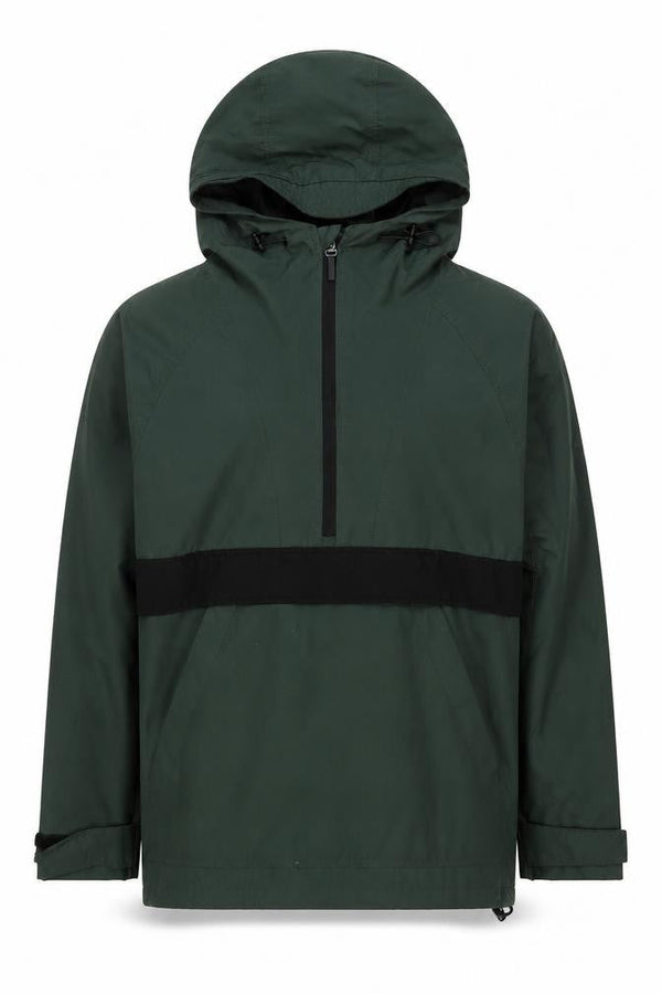 H&M L.O.G.G. Men's Green Hooded Anorak Jacket S Regular Fit