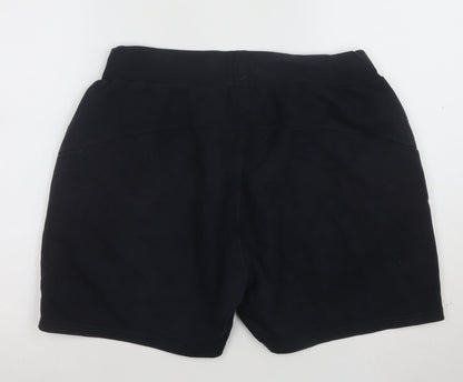 Ellesse Men's Black Fleece Sweat Shorts Size L Regular Fit Activewear