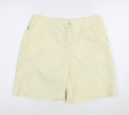 PING Collection Womens Beige Size 14 Chino Golf Shorts