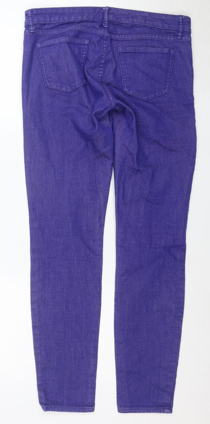 Gap 1969 Women's Blue 28x32 Skinny Jeans Stretch Denim