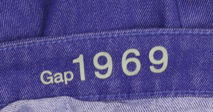 Gap 1969 Women's Blue 28x32 Skinny Jeans Stretch Denim