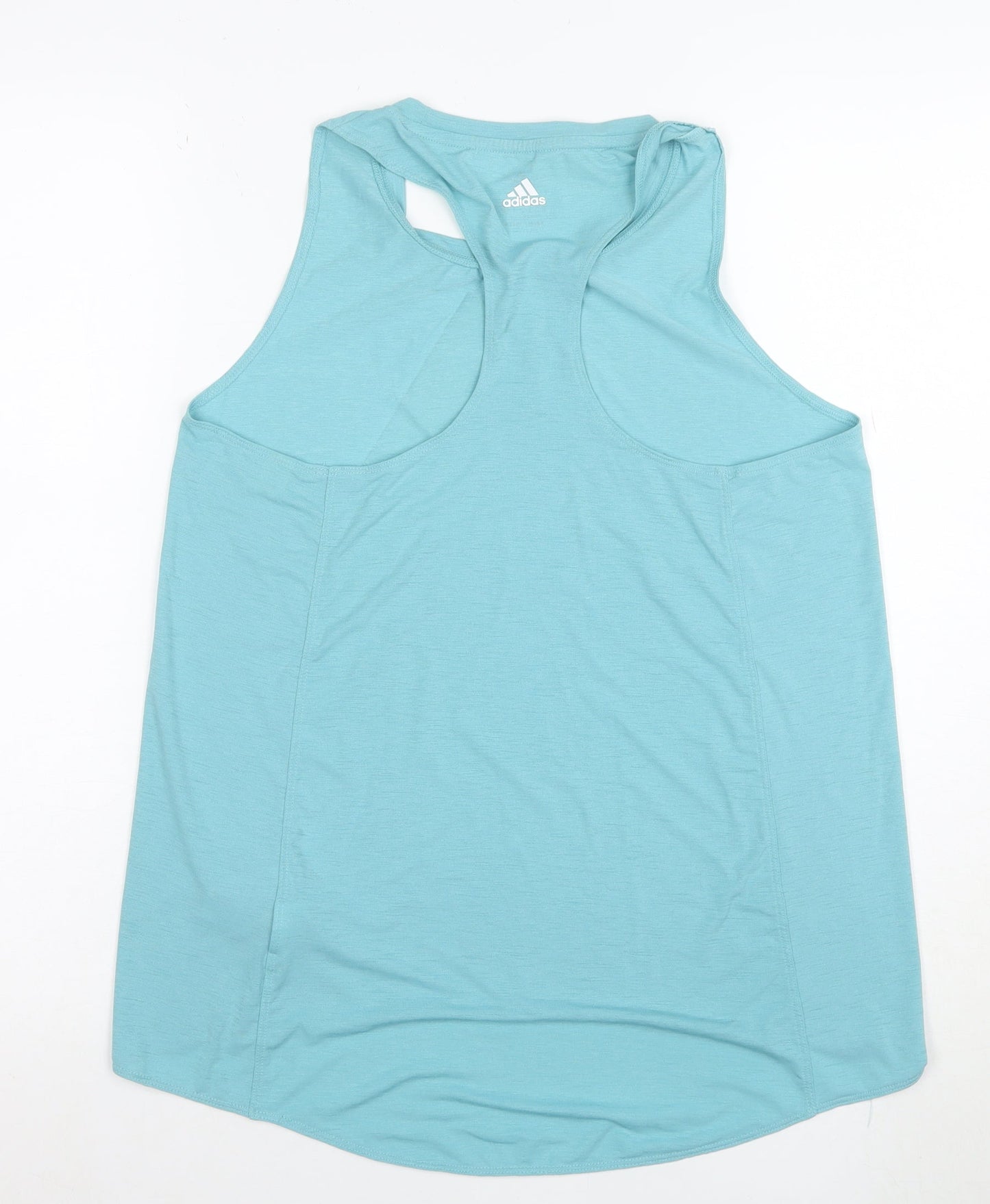 Adidas Womens Blue Tank Top Small Racerback Sports Activewear