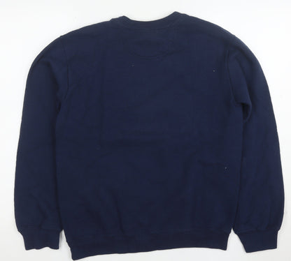 Gildan Men's Blue Duck Dynasty Graphic Pullover Sweatshirt Small