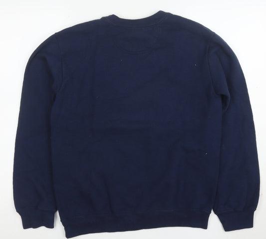Gildan Men's Blue Duck Dynasty Graphic Pullover Sweatshirt Small