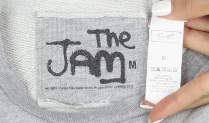 Bravado The Jam Grey Crew Neck Men's Sweatshirt M
