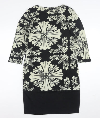 Nadine Merabi London Women's Black M/L Shift Jersey Dress