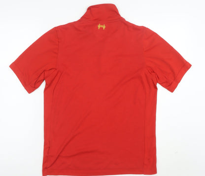 Warrior Men's Red Liverpool FC Polo Shirt Size Small