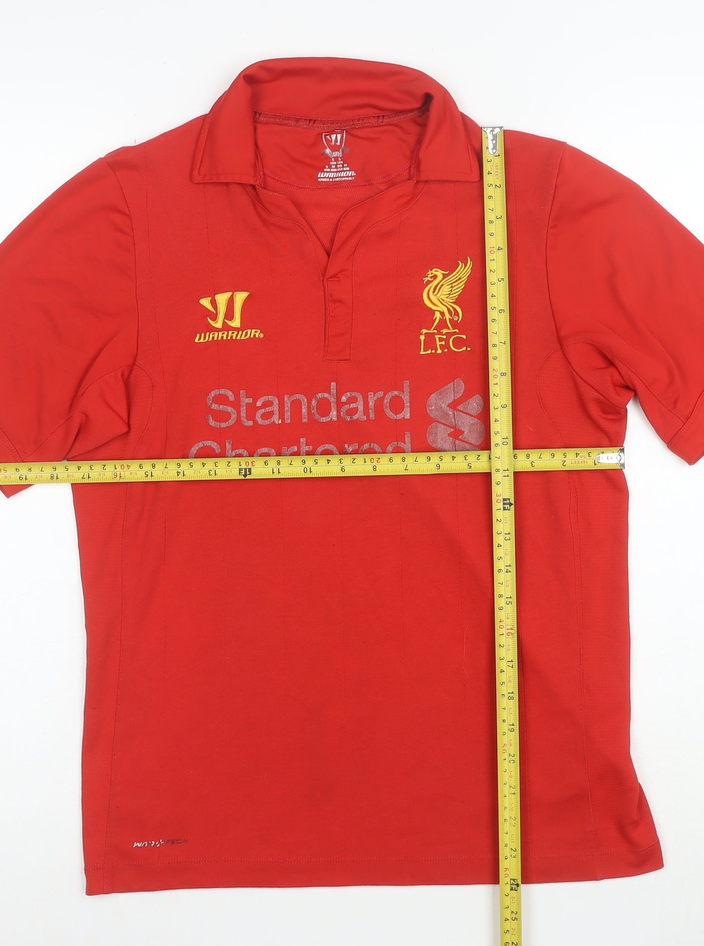 Warrior Men's Red Liverpool FC Polo Shirt Size Small