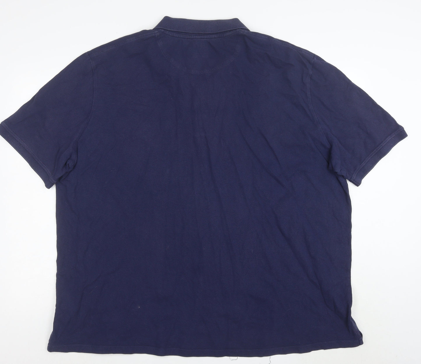 Lyle & Scott Men's Blue 3XL Cotton Short Sleeve Polo Shirt