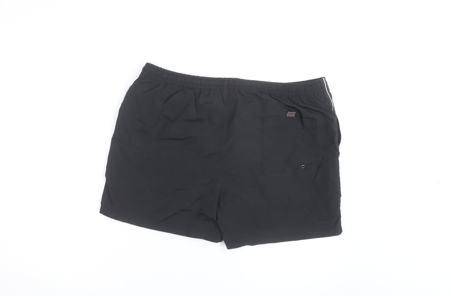 US Polo Assn Men's Black L Swim Shorts Nylon Quick Dry Lined