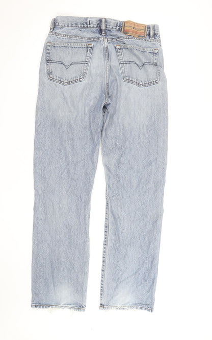 Diesel Industry Men’s Light Blue Straight Jeans Size 32 Regular Denim