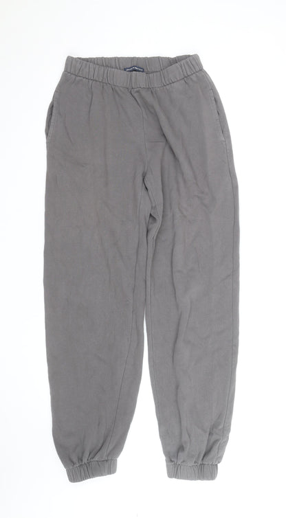 Brandy Melville Women Grey Jogger Sweatpants Elastic Waist Size XS-S