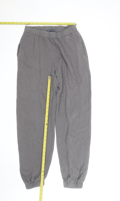 Brandy Melville Women Grey Jogger Sweatpants Elastic Waist Size XS-S