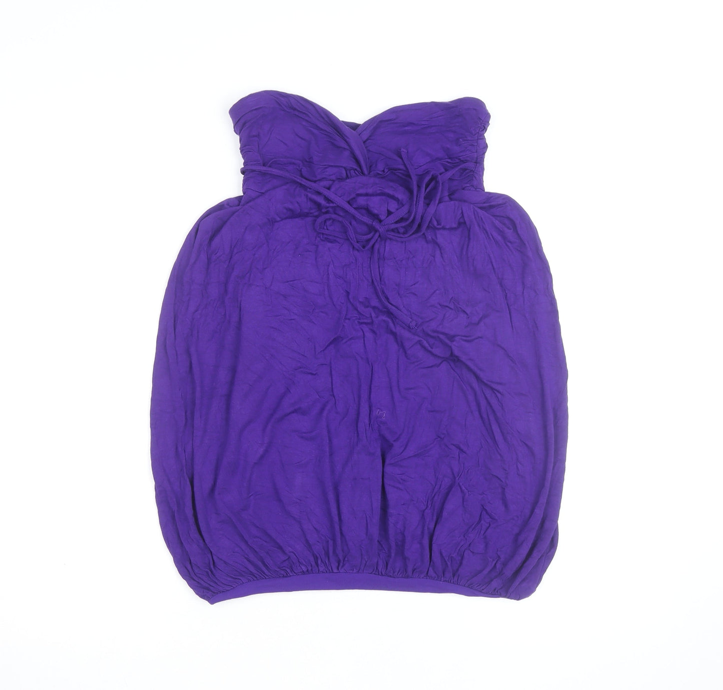 Jane Norman Women's Purple Size 10 Strapless Bodycon Dress