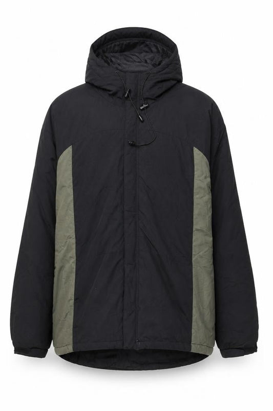 Steve & Barry’s Men’s Black XL Hooded Parka Jacket Polyester