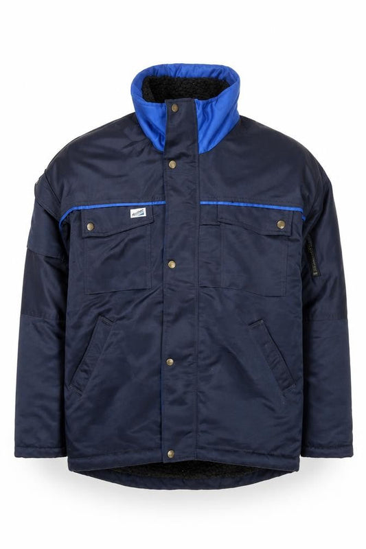 Fristads Men’s Blue Padded Workwear Parka Jacket Size M