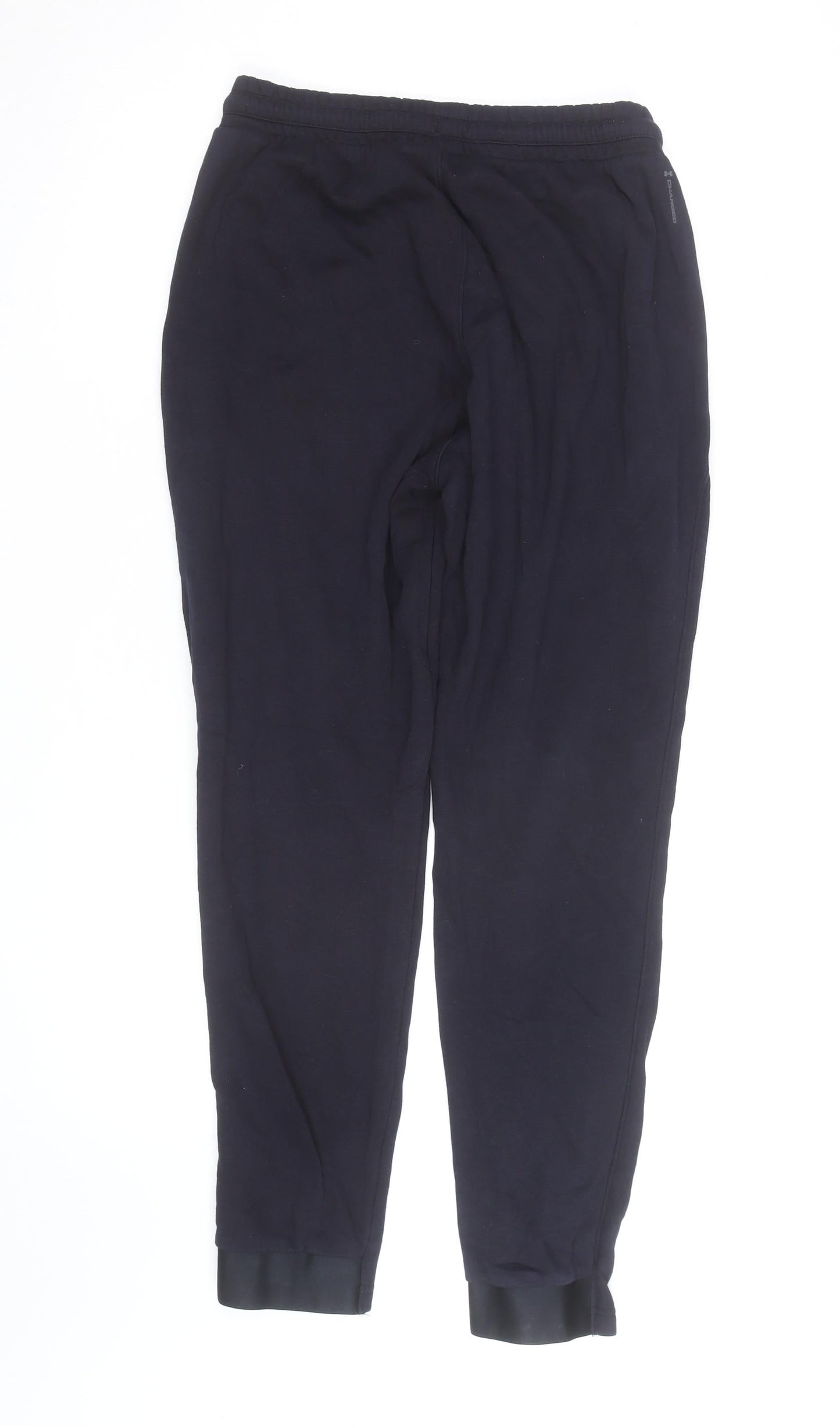 Under Armour Men Black Fleece Jogger Trousers L Regular Fit
