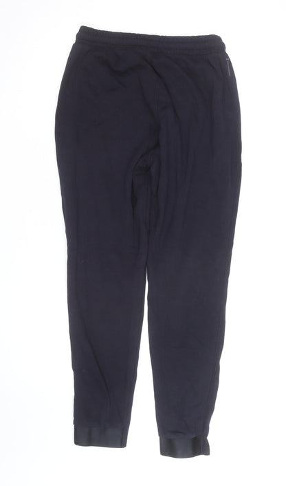 Under Armour Men Black Fleece Jogger Trousers L Regular Fit