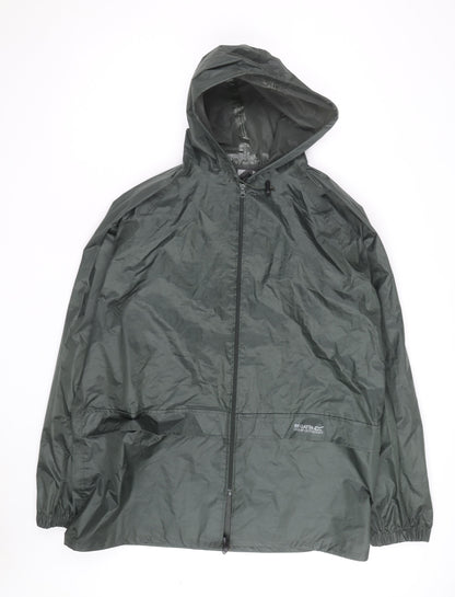 Regatta Men's Green 3XL Waterproof Hooded Windbreaker Jacket