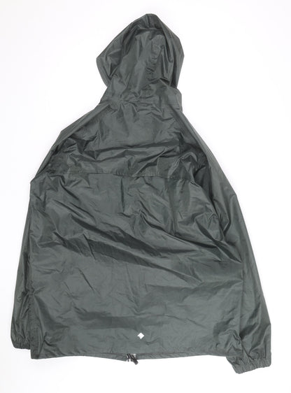 Regatta Men's Green 3XL Waterproof Hooded Windbreaker Jacket