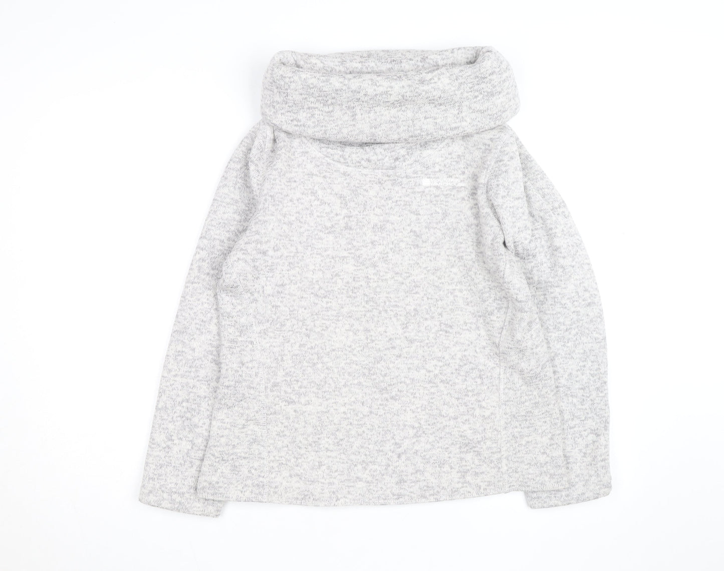 Mountain Warehouse Womens Grey Cowl Neck Long Sleeve Pullover Jumper Size 12