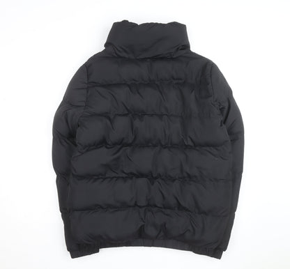 Brave Soul Women’s Black Puffer Jacket Size 14 Winter Coat