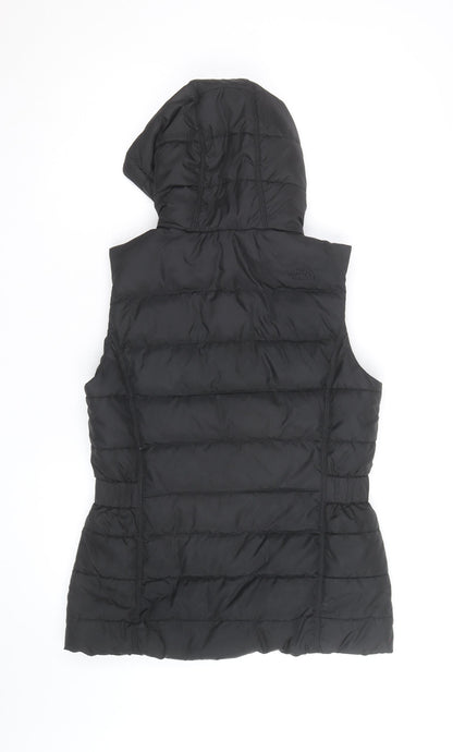 The North Face Women’s Black Puffer Down Hooded Gilet Size M