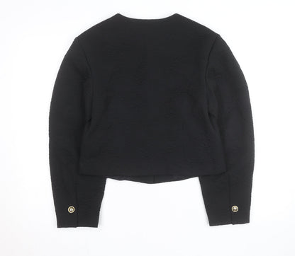 Marks and Spencer Women’s Black Cropped Blazer Jacket Size 10