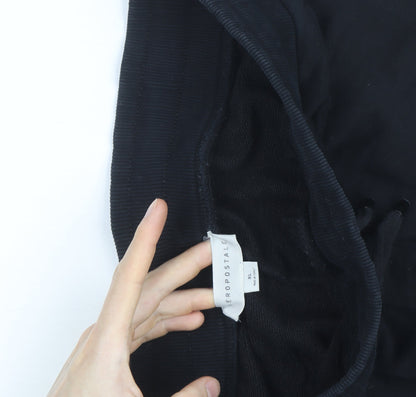Aéropostale Men's Black XL Jogger Fleece Sweatpants with Zip Pockets