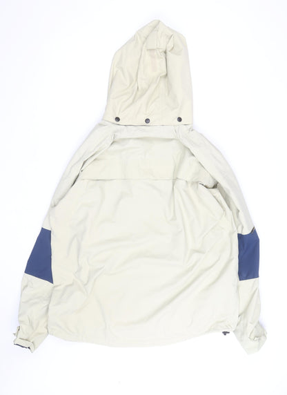 Helly Hansen Men's Beige Waterproof L Hooded Parka Jacket