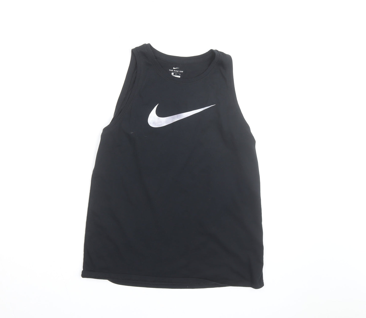 Nike Men's Black Dri-Fit Tank Top M Sports Vest Gym Activewear