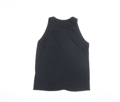 Nike Men's Black Dri-Fit Tank Top M Sports Vest Gym Activewear