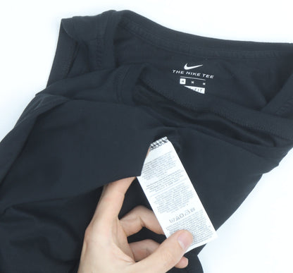 Nike Men's Black Dri-Fit Tank Top M Sports Vest Gym Activewear