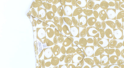 Seasalt Cornwall Women Yellow Cotton A-Line Dress Size 20