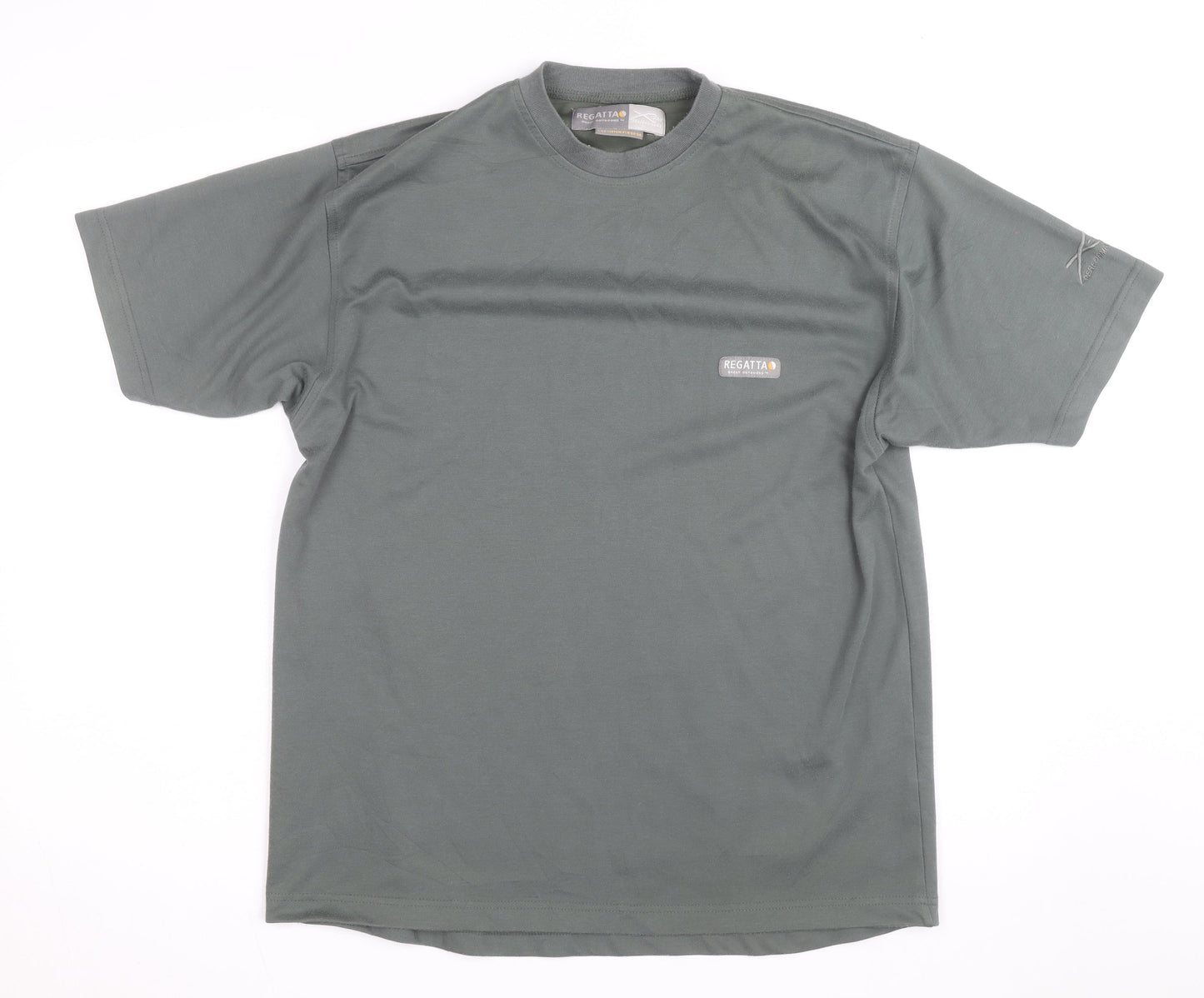 Regatta Men’s Green L Crew Neck Outdoor Quick Dry T-Shirt