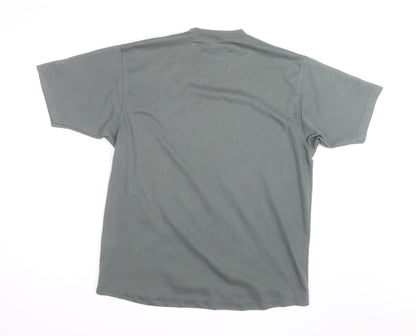 Regatta Men’s Green L Crew Neck Outdoor Quick Dry T-Shirt