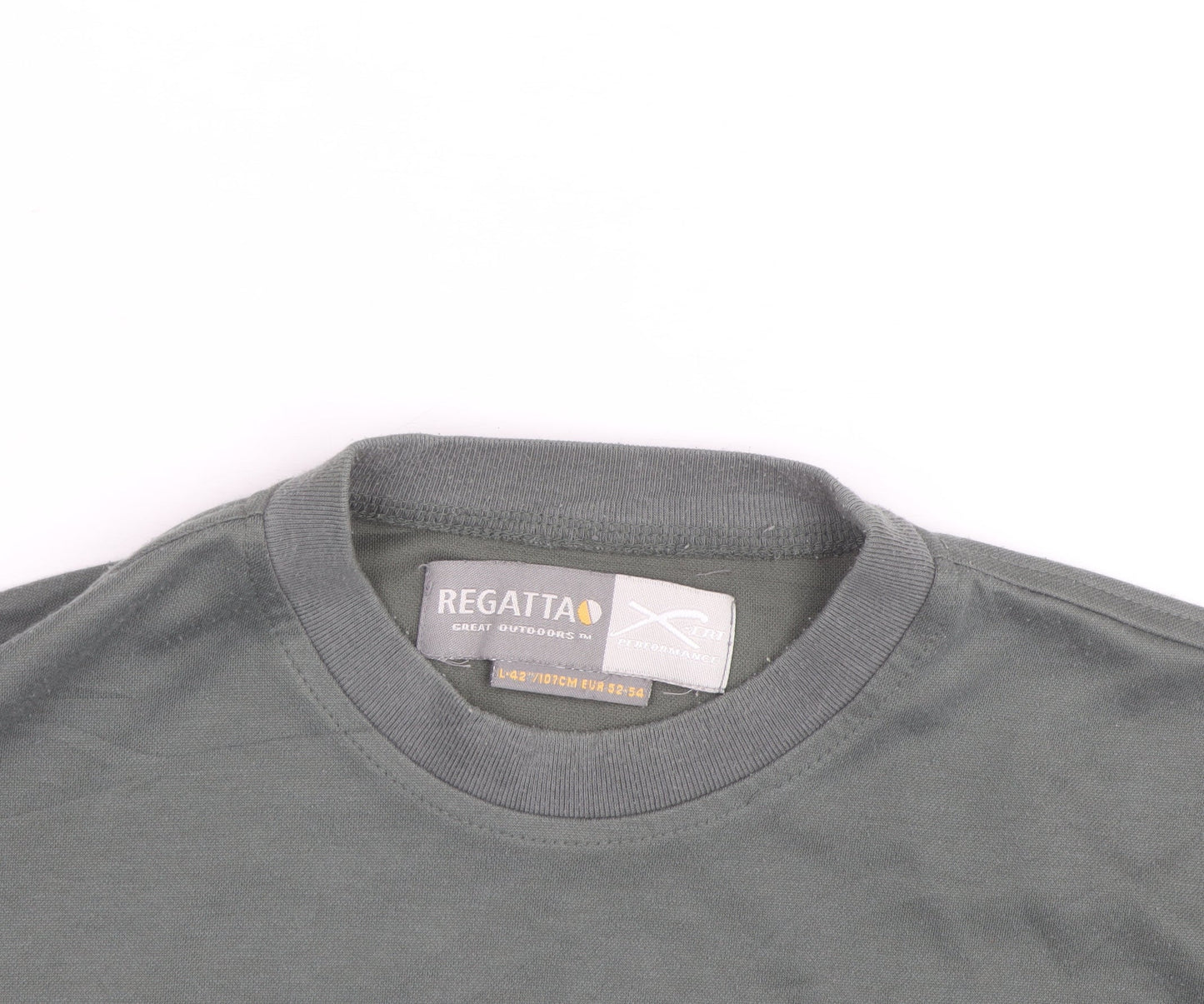 Regatta Men’s Green L Crew Neck Outdoor Quick Dry T-Shirt