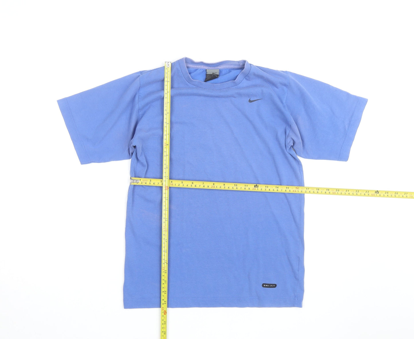 Nike Men's Blue Dri-FIT Short Sleeve Crew Neck T-Shirt XS